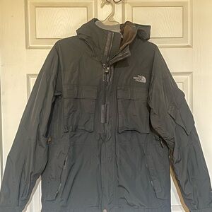 The North Face Men's Charcoal  HIVENT Performance Jacket